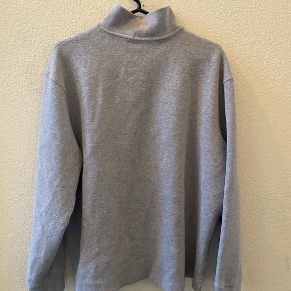 Ralph Lauren Polo Quarter-Zip Gray Size XL - Picture 2 of 4